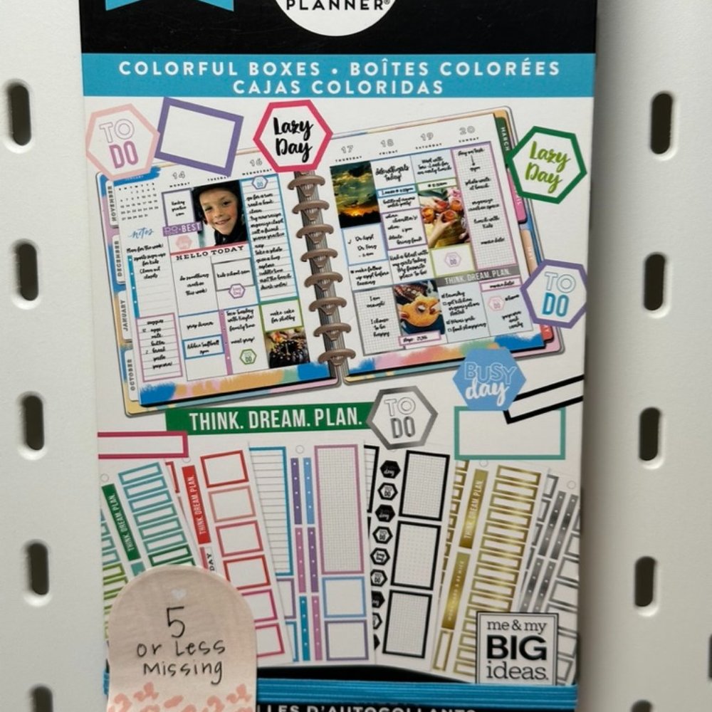 The Happy Planner Value Pack: Colorful Boxes